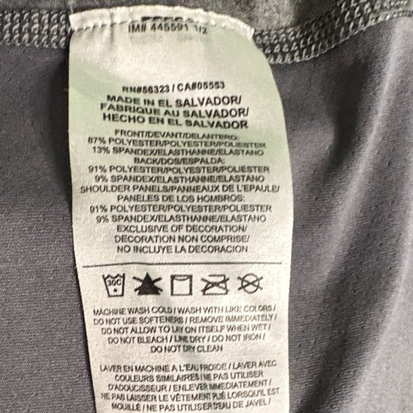 Nike Women's Gray Racerback Tank Top - Picture 4 of 4